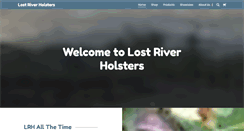 Desktop Screenshot of lostriverholsters.com